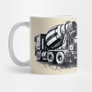 Concrete Mixer Truck Mug